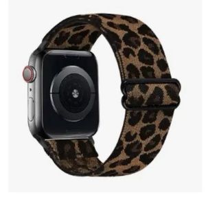 Fitbit Versa 2 Adjustable Stretch Band Animal Print NIB
